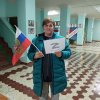 Акция \"Россия жива\" Мы за нашу Родину, за нашу армию, за Президента, за мир! 